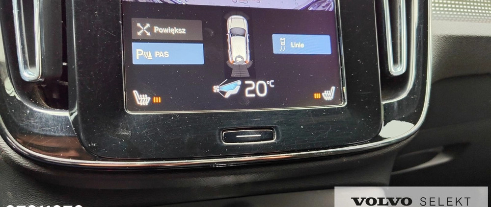 Volvo XC 40 cena 119000 przebieg: 126924, rok produkcji 2018 z Reszel małe 352